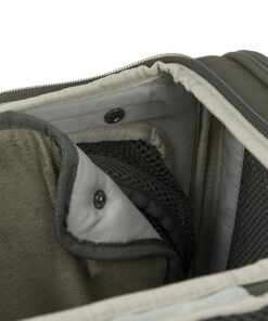 elbhunde palopa hundetragetasche hundereisetasche benno dark olive druckknopf