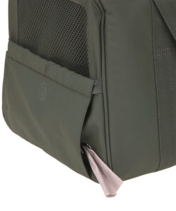 elbhunde palopa hundetragetasche hundereisetasche benno dark olive kotbeutelspender