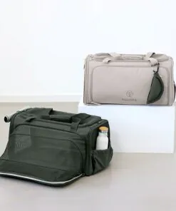 elbhunde palopa hundetragetasche hundereisetasche benno dark olive taupe