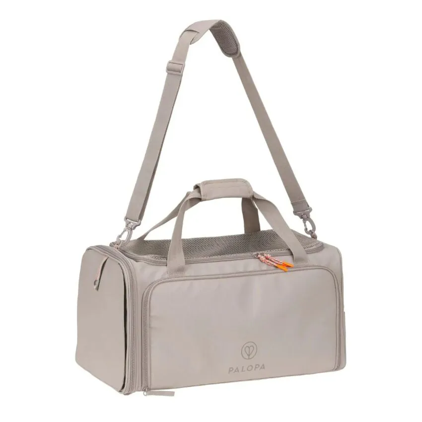 elbhunde palopa hundetragetasche hundereisetasche benno taupe