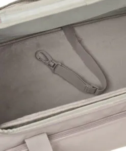 elbhunde palopa hundetragetasche hundereisetasche benno taupe anschnallgurt