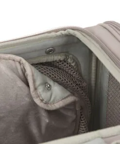 elbhunde palopa hundetragetasche hundereisetasche benno taupe druckknopf