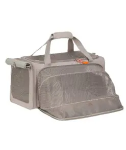 elbhunde palopa hundetragetasche hundereisetasche benno taupe erweiterung