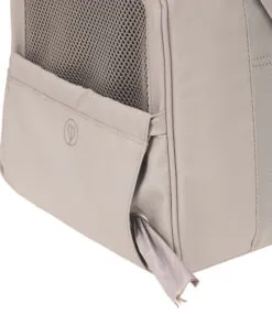 elbhunde palopa hundetragetasche hundereisetasche benno taupe kotbeutelspender