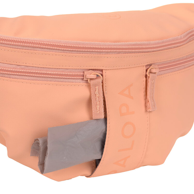 elbhunde palopa gassitasche leckerlibeutel emma in peach kotbeutel