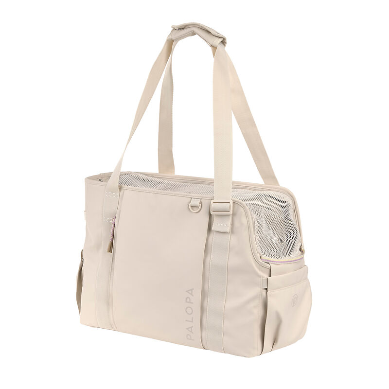 elbhunde palopa hundetragetasche weda in creme