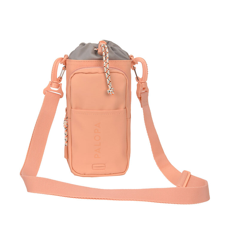 elbhunde palopa flaschen und leckerlitasche boudi in peach