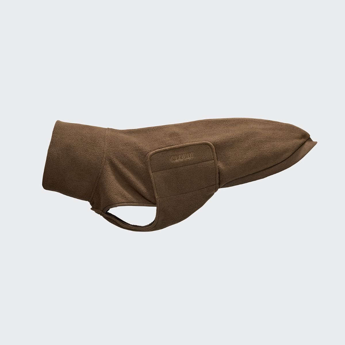 Cloud7 Hundepullover Derby 2.0 Soft Fleece Coffee 3 Braun Fleecepullover für Hunde | für kleine Hunde | für große Hunde | für Dackel | für Bulldoggen